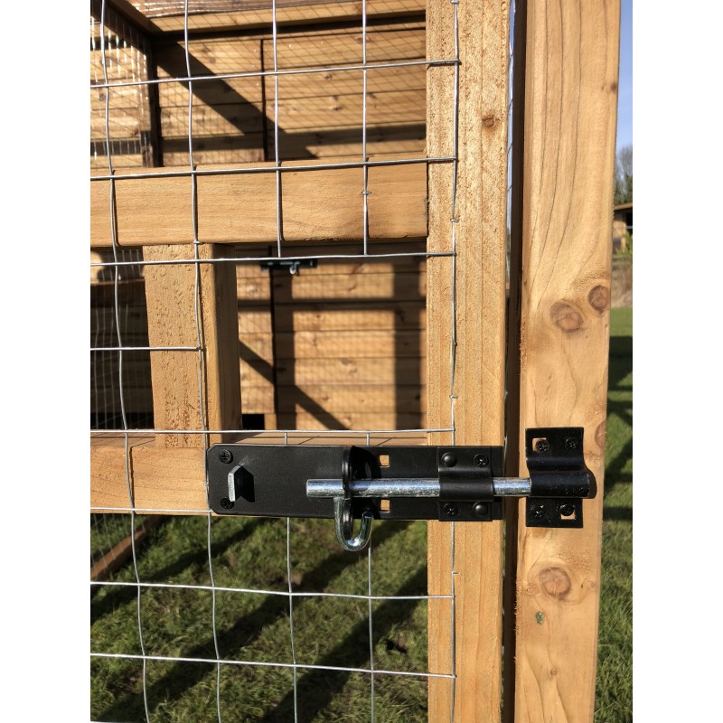 Double Dog Kennel With Run